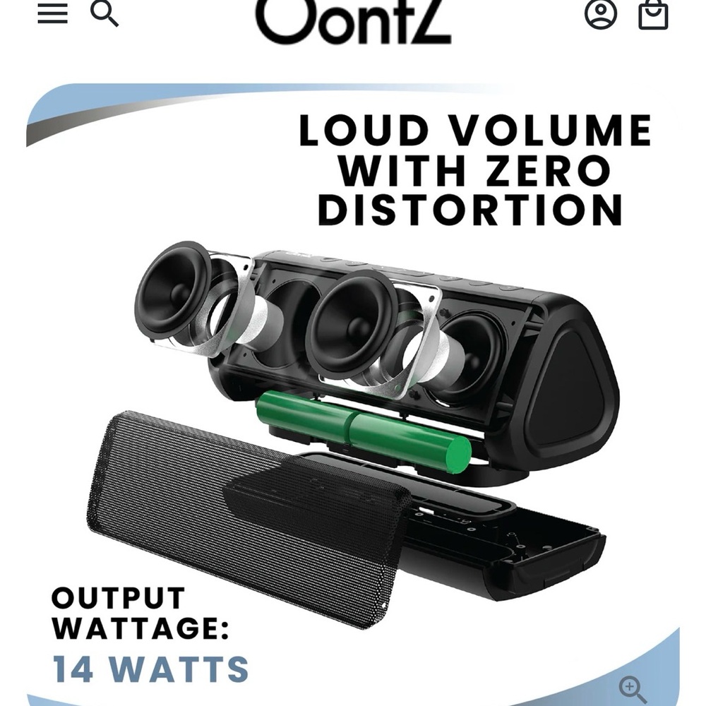 OontZ Angle 3 ULTRA Bluetooth Speaker! - Picture 9 of 11